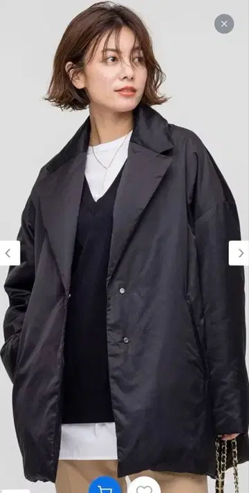 새상품급 23구 ADS 카라 부착 숏 다운 자켓