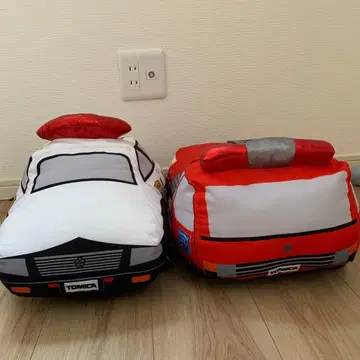 토미카 순찰차 소방차 쿠션 대