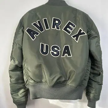 AVIREX MA-1 자켓 올리브 그린