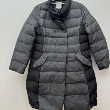 l'armoire de luxe 다운 자켓 그레이 블랙