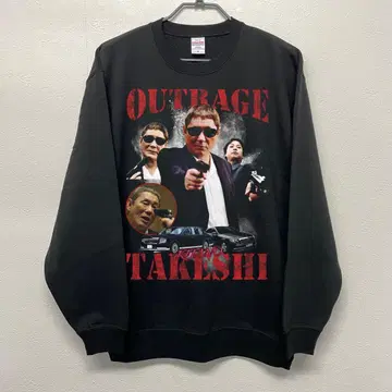 OUTRAGE 아웃레이지 [ L 사이즈 ] 트레이닝복 맨투맨