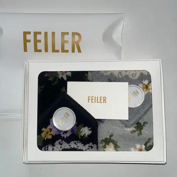 FEILER 꽃무늬 손수건