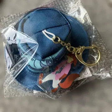 주토피아2 극장 굿즈 모자 키링 키링 닉 새상품