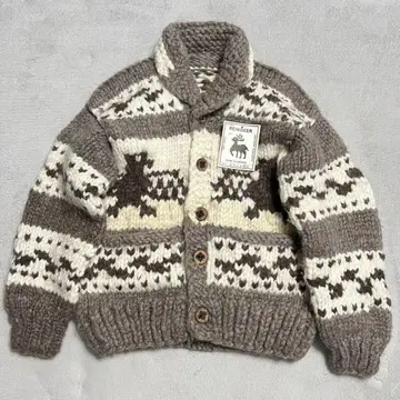 미사용 새상품 캐나다제 REINDEER 레인디어 가디건 R-8391