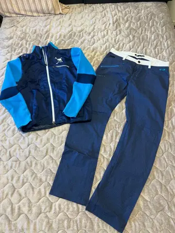 [레어] 오클리 스컬 방한 상하의 셋업 XL