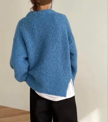 CANALJEAN Elmar 알파카 혼방 크루넥 니트