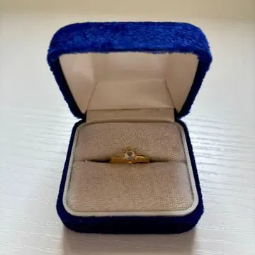 골드링 다이아몬드풍 스톤 유품 정리 반지