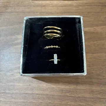 SAMANTHAVEGA 3종 세트 반지