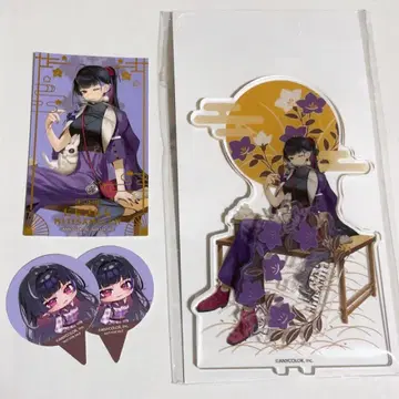 광란 멜로코 아크릴 스탠드 달맞이 애니메이트 카페 니지산지