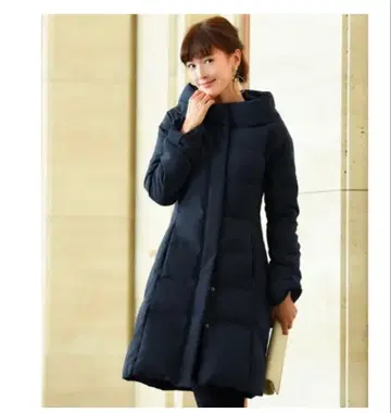 루일 에 부티크 RUIRUE 다운 코트 블랙 블랙 M