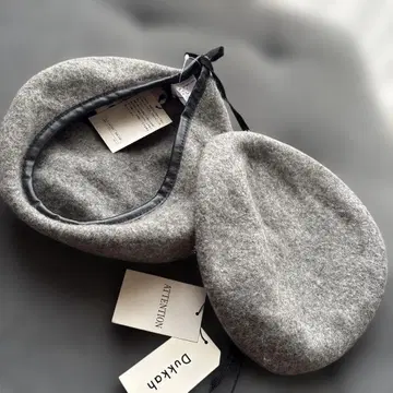 그레이 울 베레모 F 사이즈