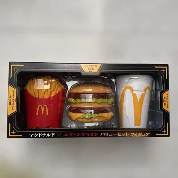 [ 미개봉 ] 맥도날드 x 에반게리온 버라이어티 세트 피규어