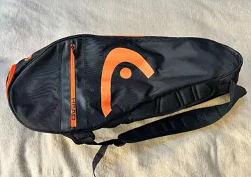 HEAD 테니스 라켓백 블랙/오렌지