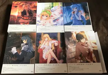 록맨 마술 강사와 금기 교전 Blu-ray 1~6 + 미시마 쿠로네 화집