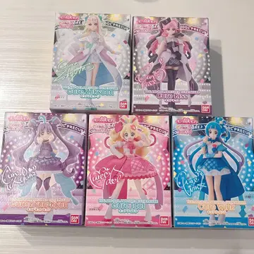 너와 아이돌 프리큐어 큐티 피규어 전 5종 세트