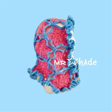 발라클라바 별 보닛 니트 모자 비니 모티브 뜨개질