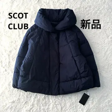새상품 최근 모델 스콧 클럽 충전솜 경량 다운 자켓 네이비 빅