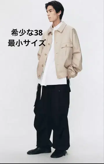 SOSHIOTSUKI X ZARA 릴랙스핏 수트 카고 팬츠 38