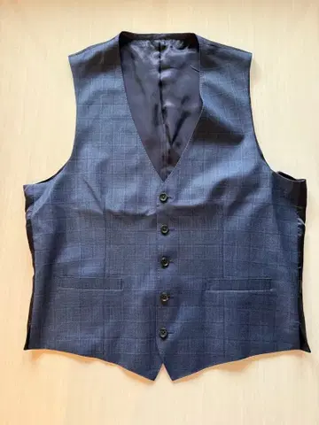 [ 더반 ] 다크 블루 수트 베스트