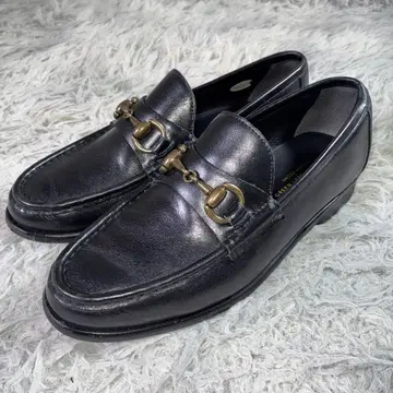 새상품급 green label relaxing 비트 로퍼 가죽 26