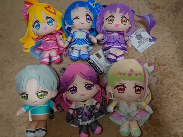 아이돌 프리큐어 봉제 인형 6체 세트