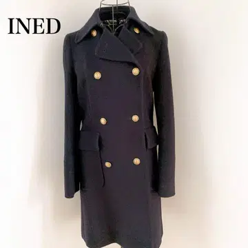 INED 이네드 일본제 캐시미어 20% 혼방 코트 아우터
