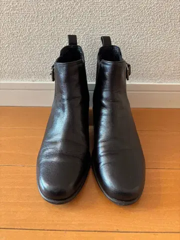 MARGARET HOWELL idea 사이드 고어 부츠 22.5cm 블랙