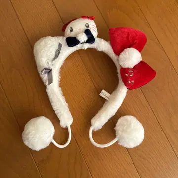 USJ 유니버셜 머리띠 크리스마스 한정판 헬로키티