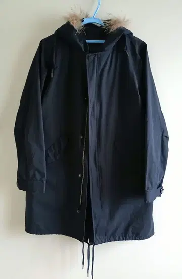 URBAN RESEARCH 퍼 달린 다운 라이너 모즈 코트