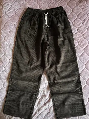 WV PROJECT 코듀로이 와이드 팬츠