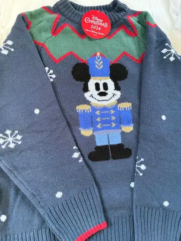 디즈니랜드 / 크리스마스 스웨터 / 2024 / 미키마우스 / 릴 린린