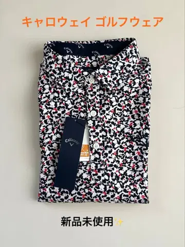 캘러웨이 골프웨어 미사용 새상품 피케 셔츠 긴팔