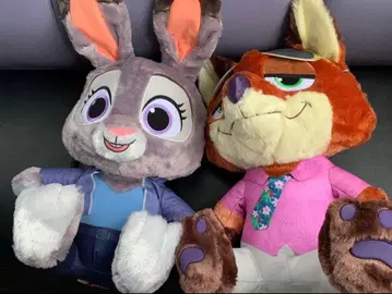 주토피아2 슈퍼 라지 봉제 인형 닉 주디