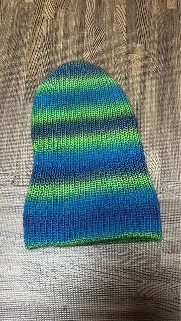 appolonstore 그라데이션 니트 모자 비니