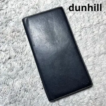 dunhill 던힐 장지갑 천연 가죽 가죽 블랙