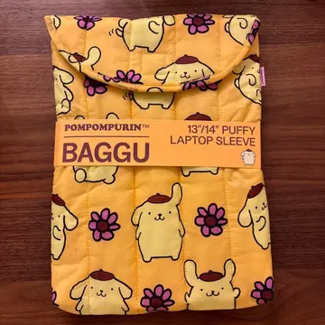 BAGGU 랩탑 파우치 산리오 폼폼푸딩