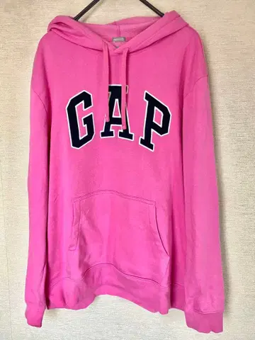 GAP 갭 후드티 핑크색 XL 사이즈