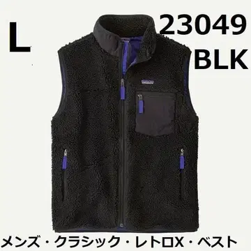 새상품 L 23049 BLK 남성용 클래식 레트로X 베스트 파타고니아