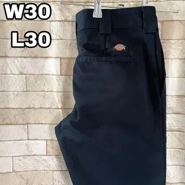 디키즈 워크 팬츠 슬림 자수 네이비 30 x 30