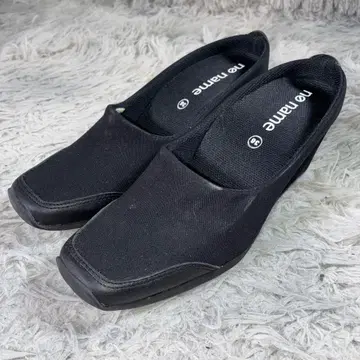 NONAME 노네임 사보 샌들 슬립온 웨지솔 블랙 23