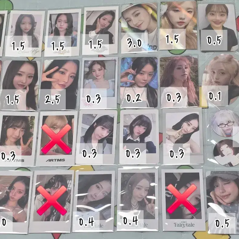 ARTMS LOONA Photocard Postcard | Bunjang Global