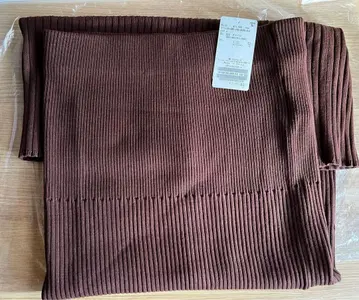 NOBLE 리브 니트 타이트 스커트