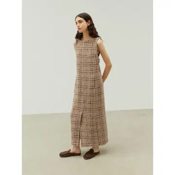 [ AURALEE ] HOMESPUN TWEED DRESS 사이즈 0