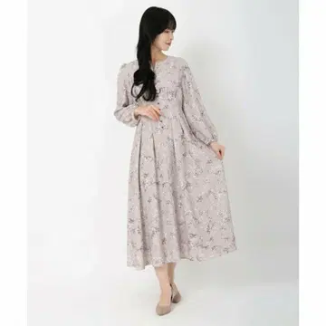 스트로베리 필드 플라워 프린트 원피스