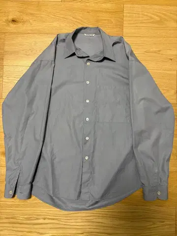 WASHED FINX TWILL BIG SHIRTS A20SS07TN
