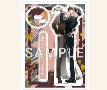 종이배에서 잠자는 아크릴 스탠드