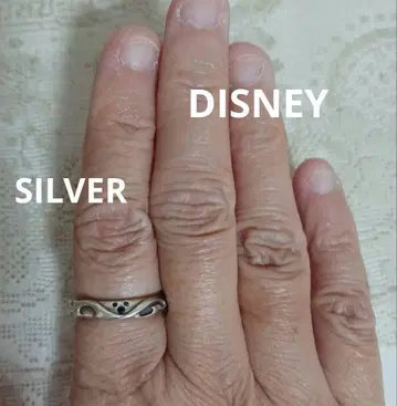 DISNEY SILVER 반지