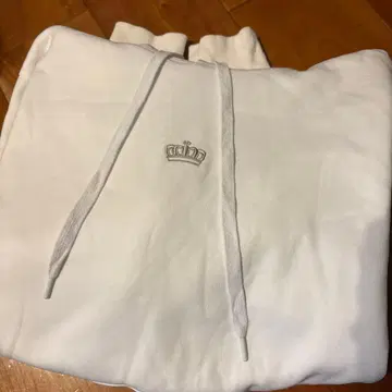 미사용 새상품 COR 화이트 후드티 XL