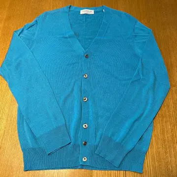 TOMORROWLAND 실크 가디건 M 파랑