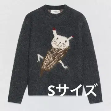 SOSHIOTSUKI ZARA 브러쉬드 인터샤 니트 S 사이즈